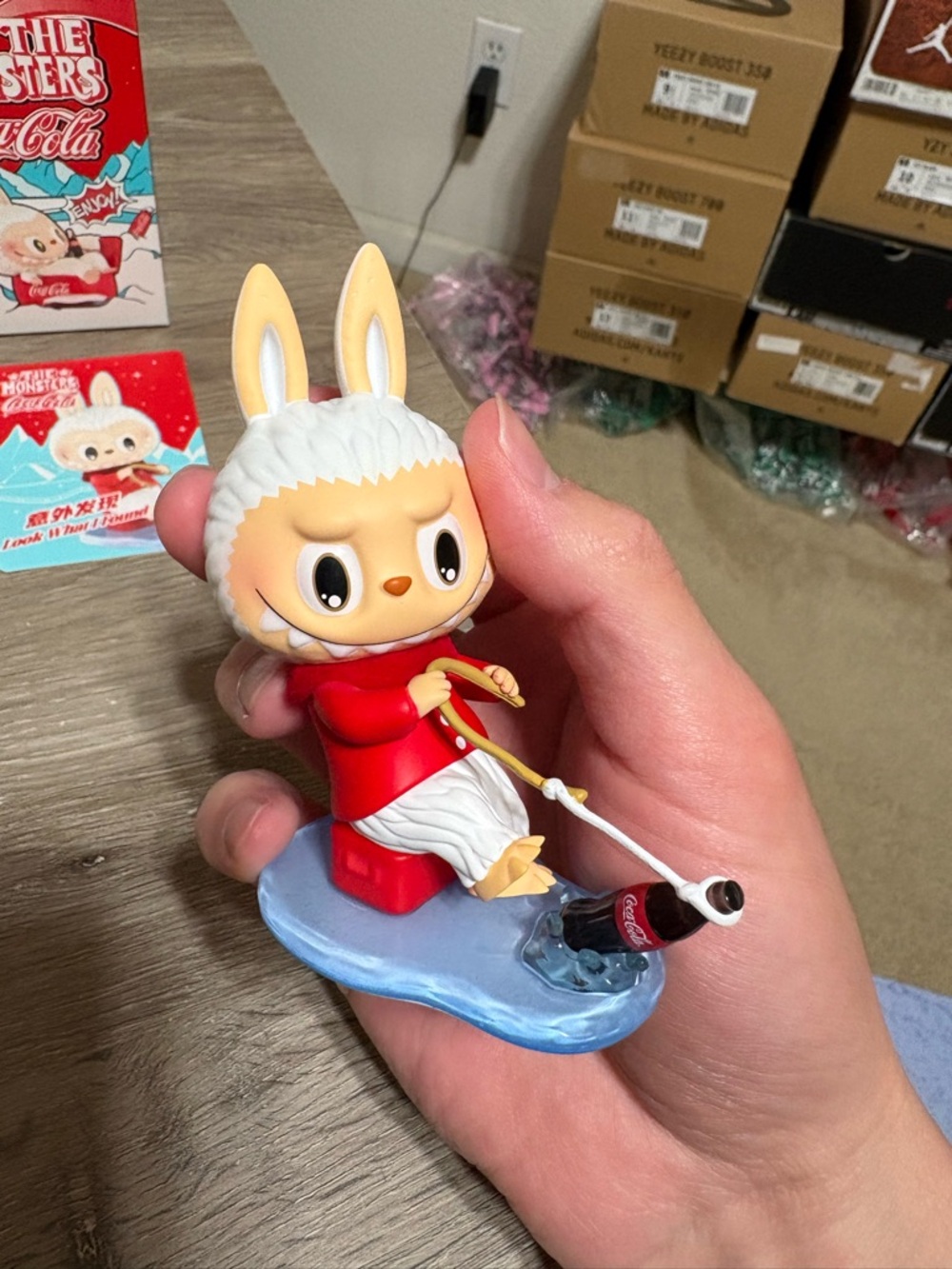 Pop Mart Labubu The Monsters Coca-Cola Series Look What i Found Figure